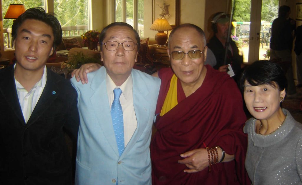 Dr. Emoto with Dalai Lama